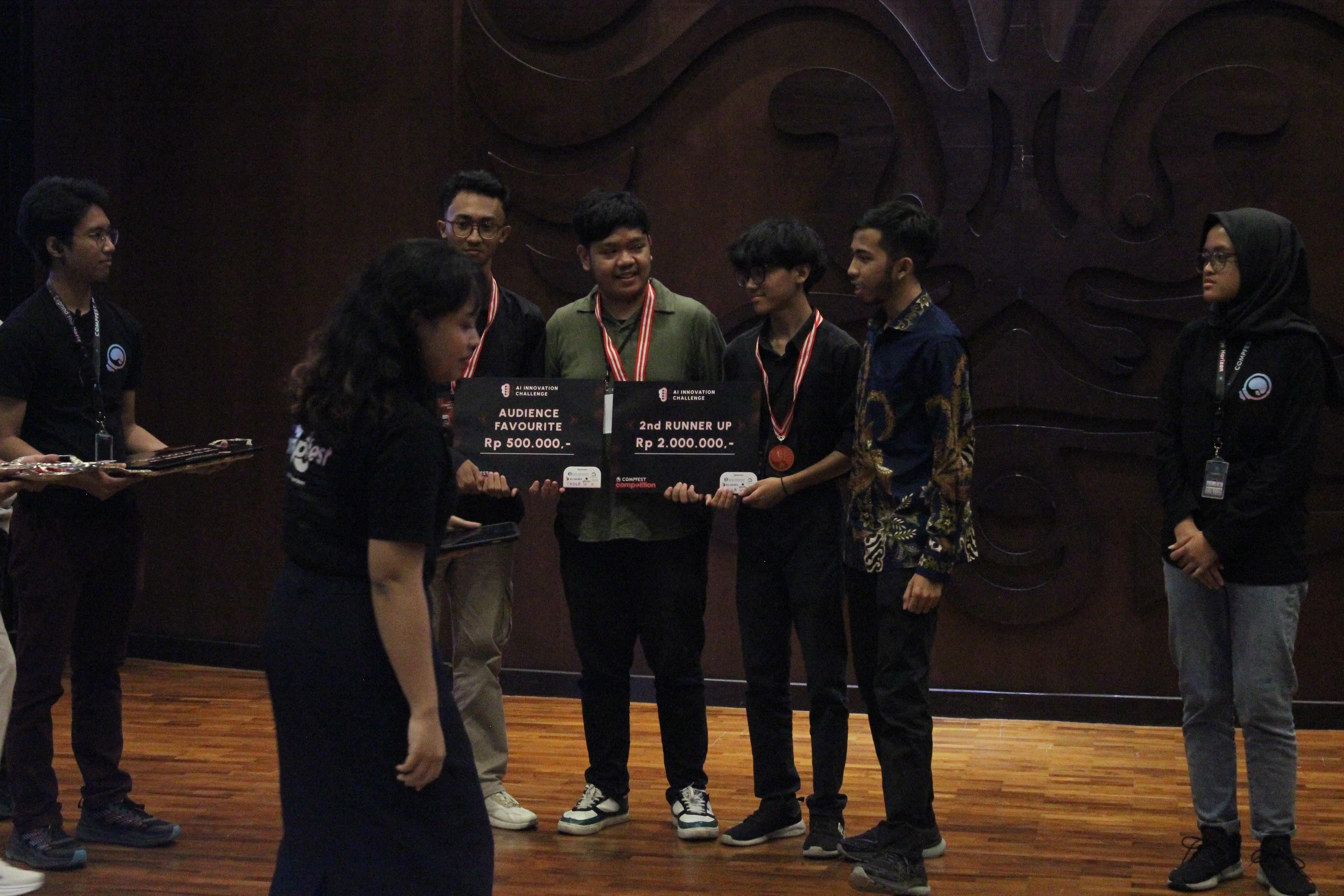 Audience Favorite of AI Innovation Challenge Competition